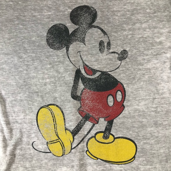 Mickey Mouse Disney Extremely Distressed Tee - Picture 3 of 6
